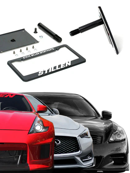 STILLEN INFINITI G37. Q40. Q60 / NISSAN 370Z [Z34] (EXCLUDES NISMO) FRONT LICENS