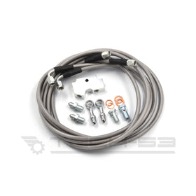 Nissan 350Z / 370Z Inline Hydro Stainless Steel Braided Lines Kit