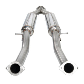 REMARK Catback Exhaust. Nissan 370Z. Burnt Stainless Double Wall Tip - 0