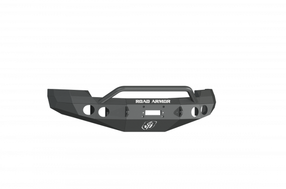 Road Armor 08-10 Chevy 2500 Stealth Front Winch Bumper w/Pre-Runner Guard - Tex Blk