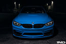 BMW M Performance F8X M3 / M4 Carbon Front Splitter Combo Pack (Upper + Lower)-6