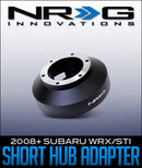 NRG INNOVATIONS SHORT HUB ADAPTER: 2008+ SUBARU WRX/STI-1
