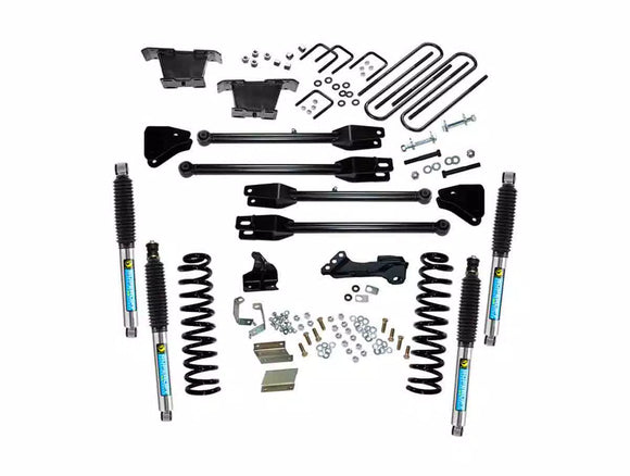 Superlift 11-16 Ford F-250/F-350 SuperDuty 4WD 4in Lift Kit w/ 4-Link Conversion & Bilstein Shocks