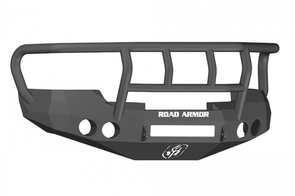 Road Armor 08-13 Chevy 1500 Stealth Front Bumper w/Titan II Guard - Tex Blk