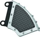 Kuryakyn Mesh Front Caliper Covers Chrome-1