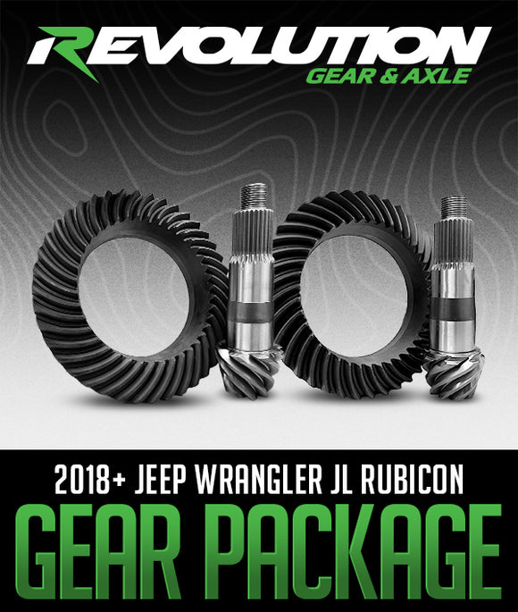 Revolution Gear & Axle Gear Package: 2018+ Jeep Wrangler JL Rubicon