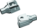 Kuryakyn Tapered Peg Adapter Front Chrome-1
