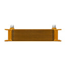 Mishimoto Universal 10 Row Oil Cooler - Gold-2