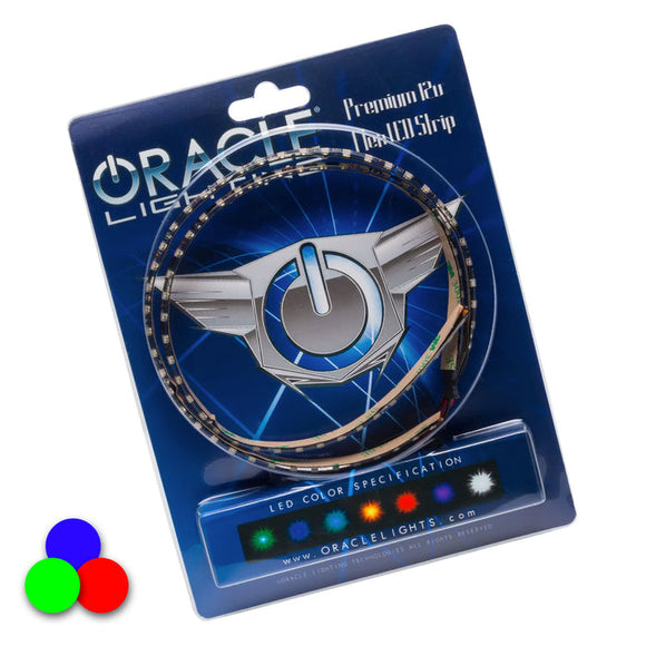 Oracle Pair 15in LED Strips Retail Pack - White SEE WARRANTY