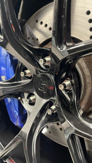 Wheel Mate Titanium Wheel Stud Conversion (Raw Ti) - M14x1.25 to M14x1.5 - 74mm - 60deg Lug Nut-5