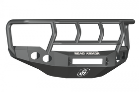 Road Armor 11-14 Chevy 2500 Stealth Front Bumper w/Titan II Guard - Tex Blk
