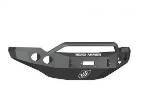 Road Armor 11-14 Chevy 2500 Stealth Front Winch Bumper w/Pre-Runner Guard - Tex Blk