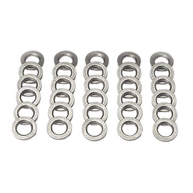 Moroso Head Bolt Washers - 1/2in - 4130 Chrome Moly - 30 Pack