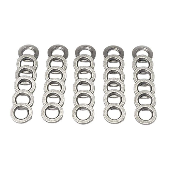 Moroso Head Bolt Washers - 1/2in - 4130 Chrome Moly - 30 Pack