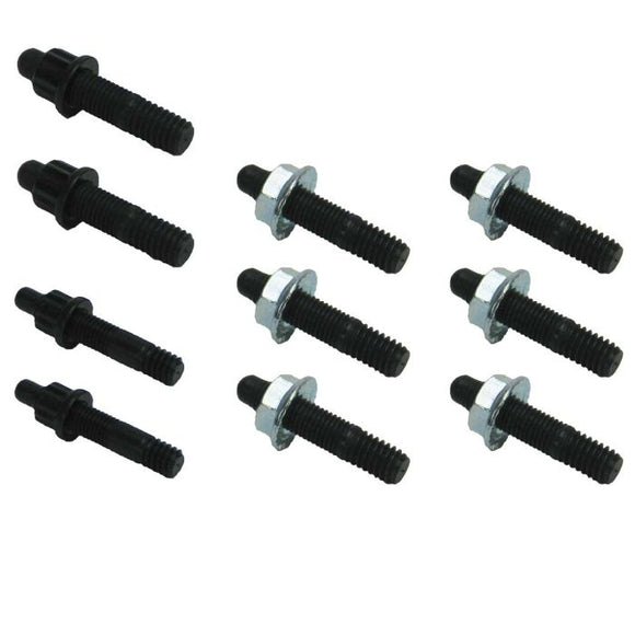 Moroso Chevrolet Big Block Oil Pan Stud Kit - Steel - Set of 22