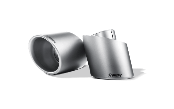Akrapovic 09-16 Volkswagen Scirocco R Tail Pipe Set (Titanium)
