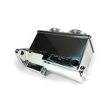 Baer ReMaster Baer Brakes Remaster Master Cylinder: A small, compact, 1-piece body machined out of 6061 T6 billet aluminum, 1-1/8 in. Bore, Right Side Ports, Polished, with a 2-bolt mounting flange fitting many Ford and GM applications.