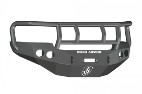 Road Armor 11-14 GMC 2500 Stealth Front Winch Bumper w/Titan II Guard - Tex Blk