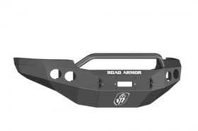 Road Armor 11-14 GMC 2500 Stealth Front Winch Bumper w/Pre-Runner Guard - Tex Blk