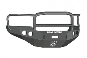 Road Armor 11-14 GMC 2500 Stealth Front Winch Bumper w/Lonestar Guard - Tex Blk