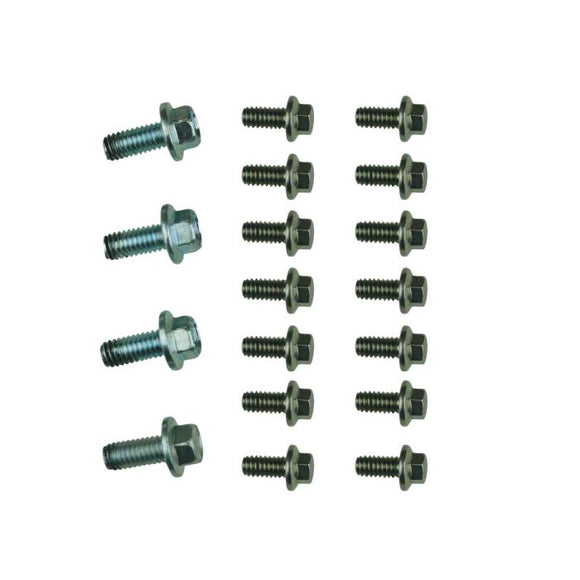 Moroso Chevrolet Small Block Oil Pan Bolts - Set of 18