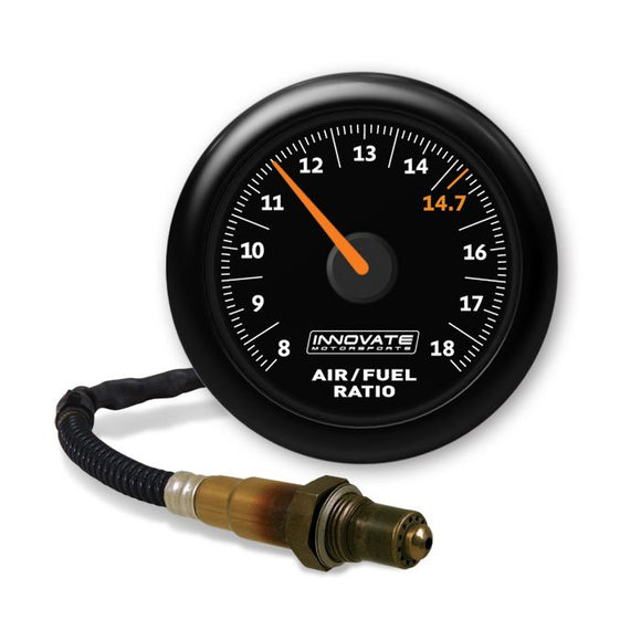 Innovate MTX-AL Analog Air/Fuel Ratio Gauge Kit - Black Dial