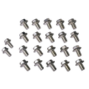 Moroso Chevrolet Small Block/Oldsmobile Self Locking Oil Pan Bolts - Set of 18-1