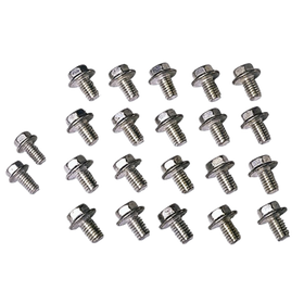 Moroso Chevrolet Small Block/Oldsmobile Self Locking Oil Pan Bolts - Set of 18