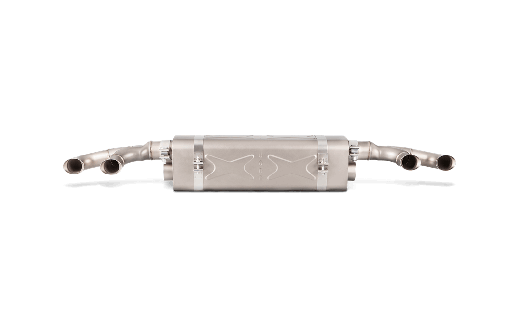 Akrapovic 16-17 Porsche 911 Turbo/Turbo S (991.2) Slip-On Line (Titanium) (Req. Tips/Diffuser)