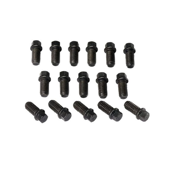 Moroso Header Bolts - 3/8in-16 - Steel - 16 Pack