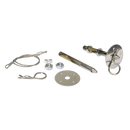 Moroso Chrome Hood Pin Set - 1/2in Diameter - 5in Pin - Steel - 2 Pack-1