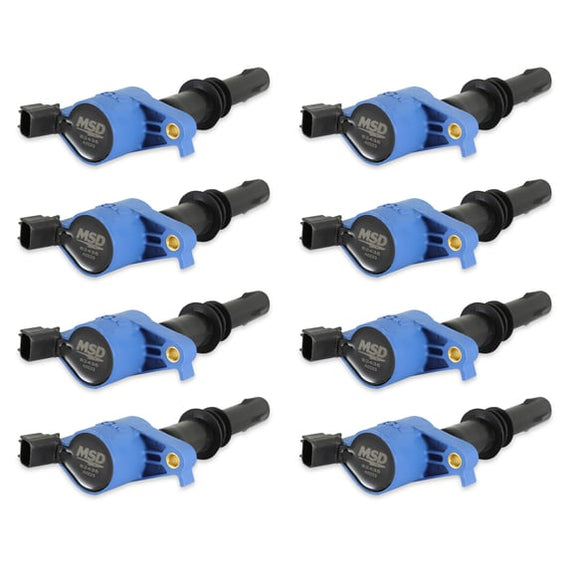 MSD Coil.BLUE Ford.4.6/5.4L.3Vlv 04-08 8-Pk