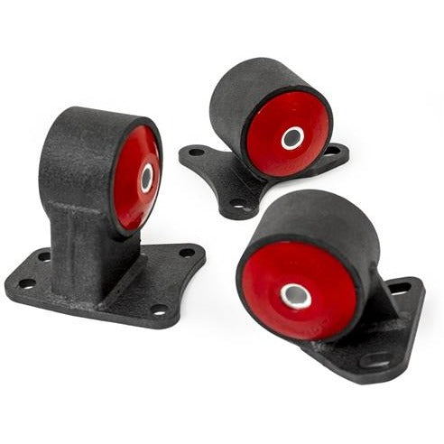 Innovative 88-91 Prelude B-Series Black Steel Mounts 85A Bushings