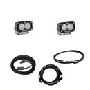 Baja Designs Jeep JL LED Light Kit Reverse Kit w/ Upfitter Dual S2 Sport w/C-1