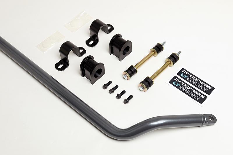 Progress Tech LT 99-06 Chevy Silverado 2500 4WD / GMC Sierra 1500 4WD Front Sway Bar (35mm) - Gray - 0