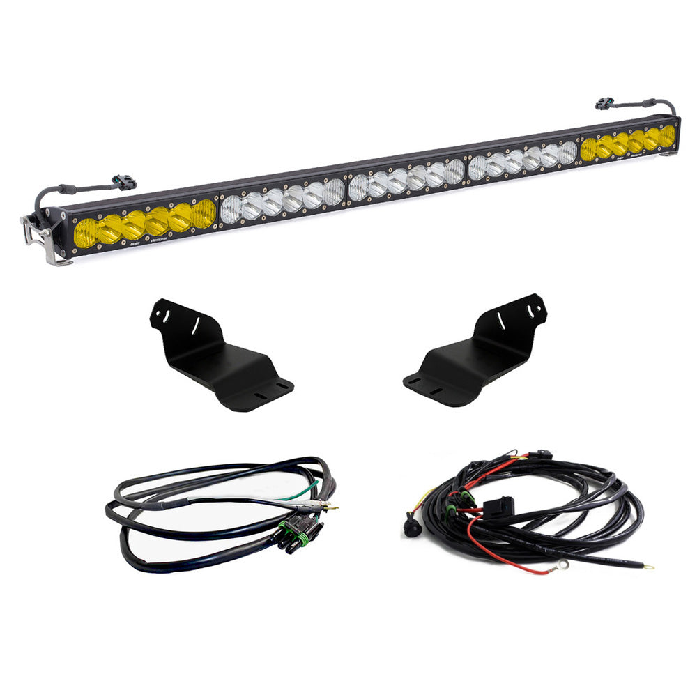 Baja Designs 2021+ Ford Bronco Roof Light Bar Kit 50 inch Onx6+ Dual Control w/Upfitter