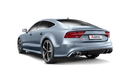 Akrapovic 14-17 Audi RS7 Sportback (C7) Evolution Line Cat Back (Titanium) w/ Carbon Tips-4