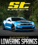 ST SUSPENSIONS SPORT-TECH LOWERING SPRINGS: 2016–2023 CAMARO V8-3