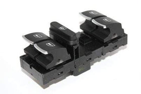 Window Switch W/Chrome - Drivers Door | Mk5 | B6 4-Door