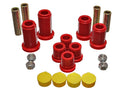 Energy Suspension 98-99 Tahoe/Yukon/Denali / 98-95 K5 Blazer 4WD Red Front End C/A Bushing Set-1