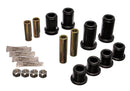 Energy Suspension 01-06 GM Silverado C2500 HD 2WD/K2500 HD 4WD Blk Front End Control Arm Bushing Set-1