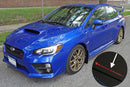 Rally Armor 15+ Subaru WRX & STi Sedan Only UR Black Mud Flap w/ Red Logo-16