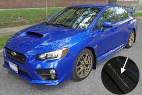 Rally Armor 15-21 Subaru WRX/STI Black UR Mud Flap w/Blue Logo - 0