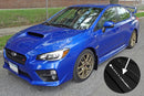 Rally Armor 15+ Subaru WRX & STi Sedan Only UR Black Mud Flap w/ White Logo-2