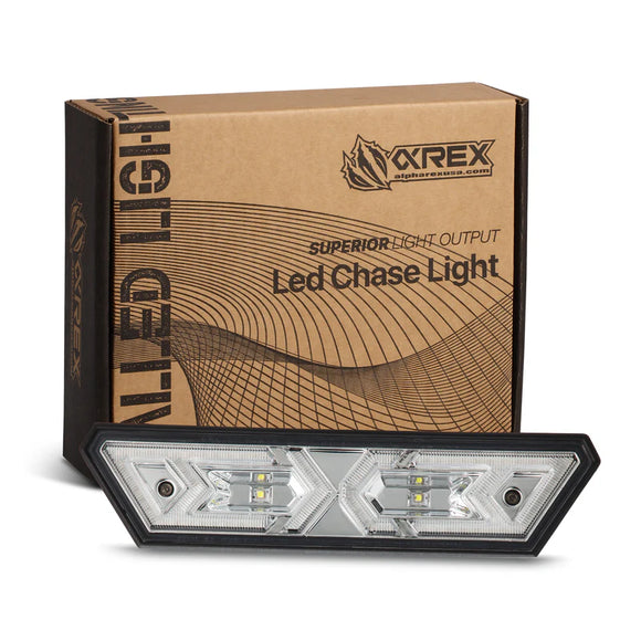 AlphaRex Arrow-X  Universal Multi-Functional Off-Road L.E.D Chase Light - Clear