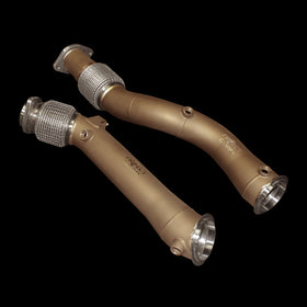 BMW X3M | X4M (F97, F98) STAINLESS STEEL DOWNPIPES - 0