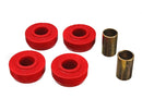 Energy Suspension 62-67 Chevy Nova Red Front Strut Rod Bushing Set-1