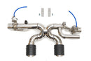 Fabspeed Porsche 991.2 Carrera Valvetronic Center Muffler Bypass X-Pipe (PSE Only)-1