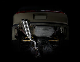 ISR Performance Series II - EP Dual Rear Section Only - 95-98 Nissan 240sx (S14) - 0