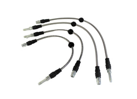Flat 6 Motorsports - Performance Stainless Steel Brake Lines (Macan) - 0